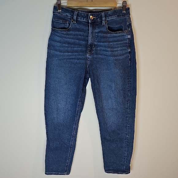American Eagle Stretch Size 6 High Rise Mom Jeans - Picture 1 of 8